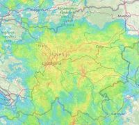 radarska slika padavin